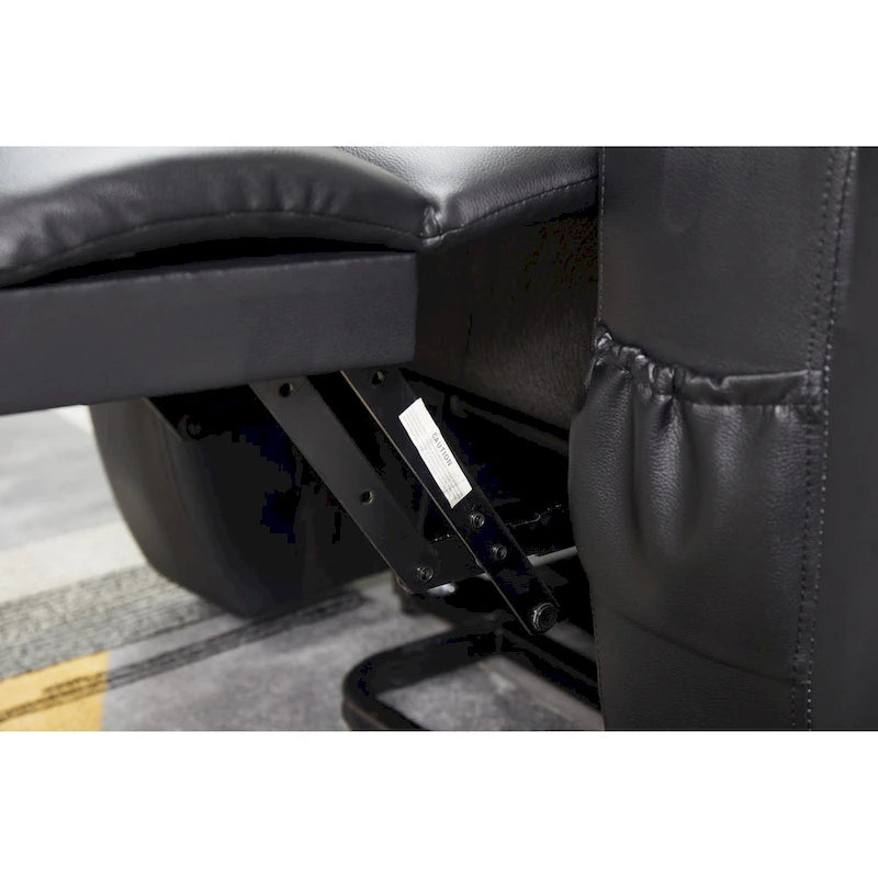Power Lift Recliner Chair PU Leather for Elderly
