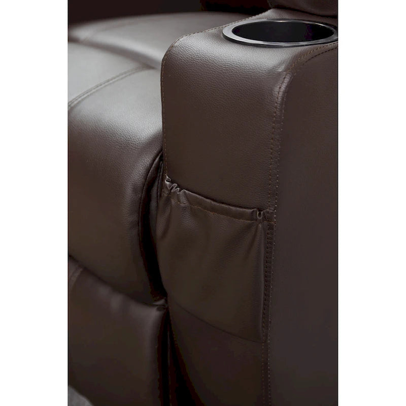 Power Lift Recliner Chair PU Leather for Elderly