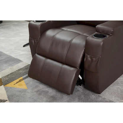 Power Lift Recliner Chair PU Leather for Elderly