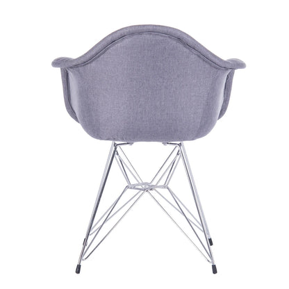 Porthos Home Upholstered Dining Armchairs w/ Metal Legs (Set of 2) - N/A