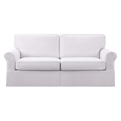 Porch & Den Zuni Mid-century Slip Cover Sofa
