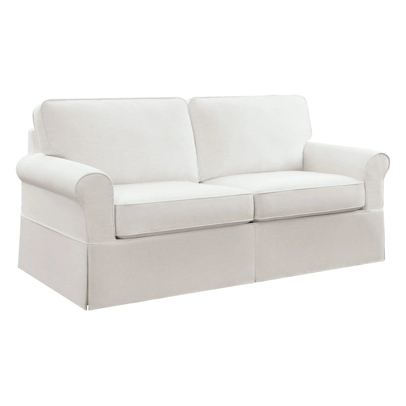 Porch & Den Zuni Mid-century Slip Cover Sofa