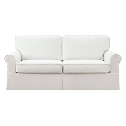 Porch & Den Zuni Mid-century Slip Cover Sofa