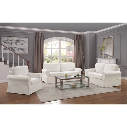 Porch & Den Zuni Mid-century Slip Cover Sofa