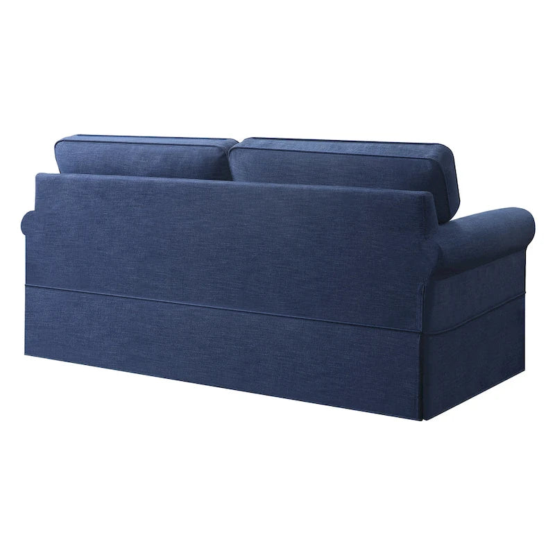 Porch & Den Zuni Mid-century Slip Cover Sofa