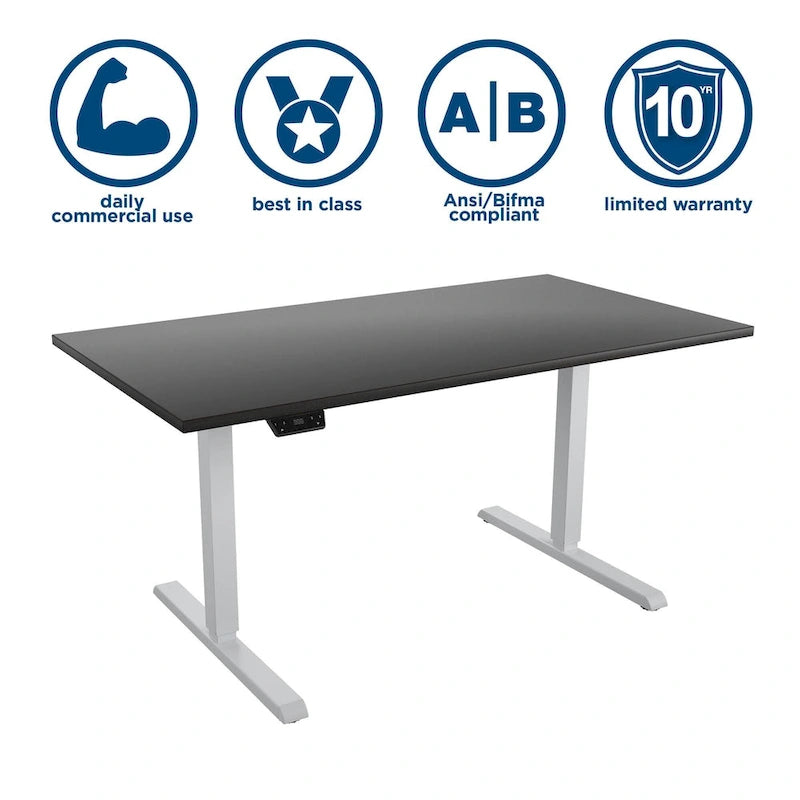 Bridgeport E-Lift Adjustable Height Pro-Desk
