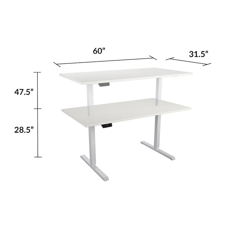 Bridgeport E-Lift Adjustable Height Pro-Desk