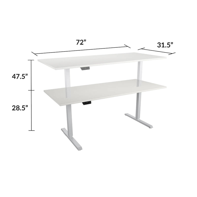 Bridgeport E-Lift Adjustable Height Pro-Desk