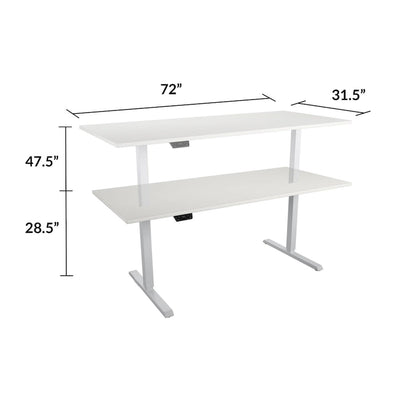Bridgeport E-Lift Adjustable Height Pro-Desk