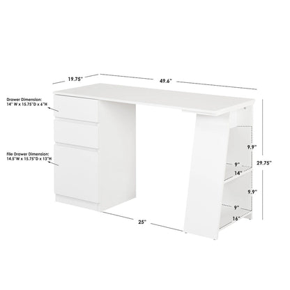 Simple Living Como Modern Writing Desk