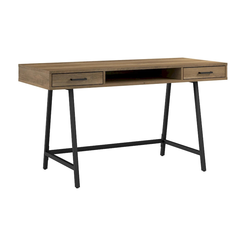 Bush Furniture Steele 54W Writing Computer Desk with Storage