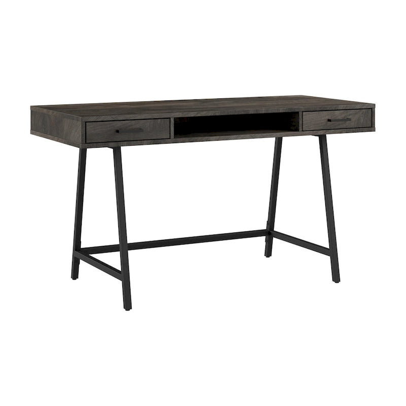 Bush Furniture Steele 54W Writing Computer Desk with Storage