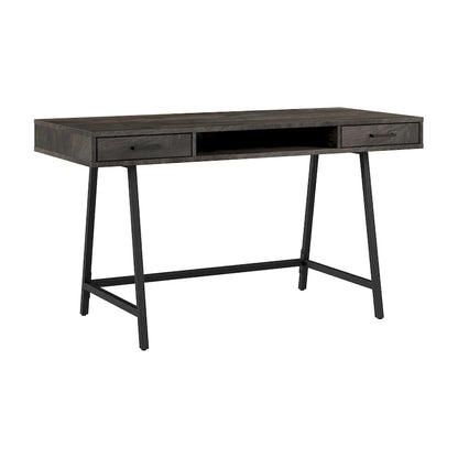Bush Furniture Steele 54W Writing Computer Desk with Storage
