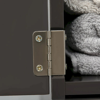 Bathroom Tower Storage Cabinet - 6 W x 13 D x 55.25 H