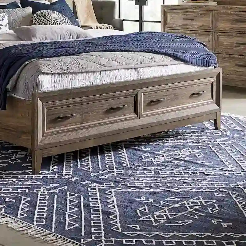 Ridgecrest Cobblestone King Storage Bed