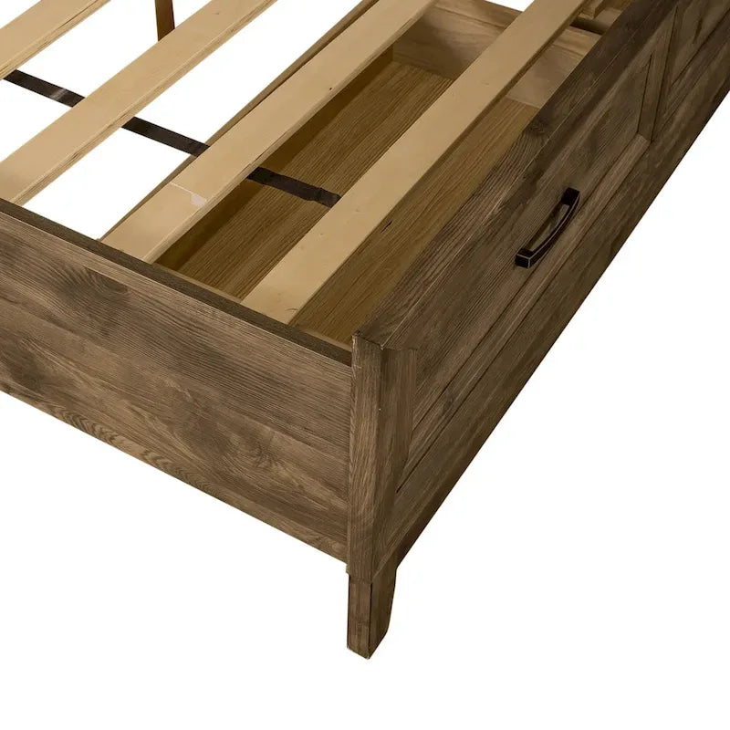 Ridgecrest Cobblestone King Storage Bed