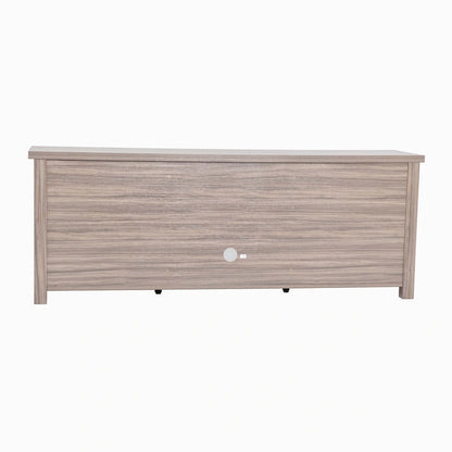 TV Stand for up to 80 TVs with 6 Open Storage Compartments - 65 inches