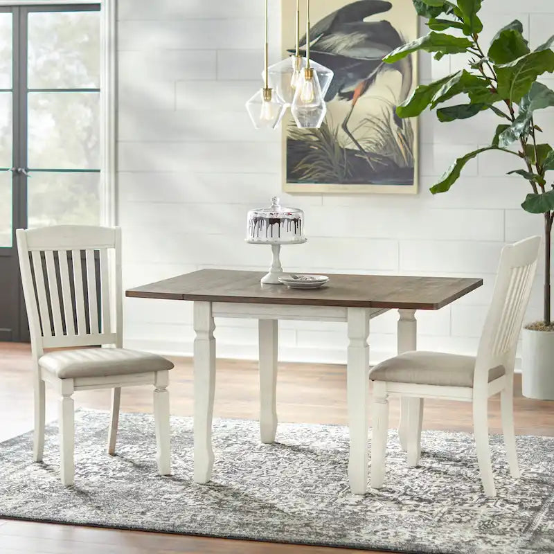Simple Living Maryland Drop Leaf 3-piece Dining Set