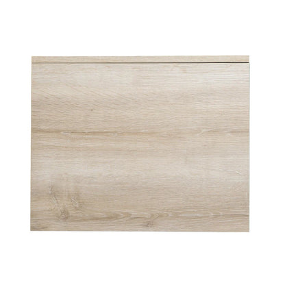 Madelia Transitional Whitewash Wood Side Table