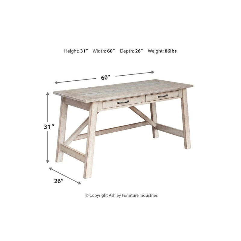 Carynhurst Home Office Large Leg Desk