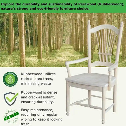 Sheafback Chair with Arms