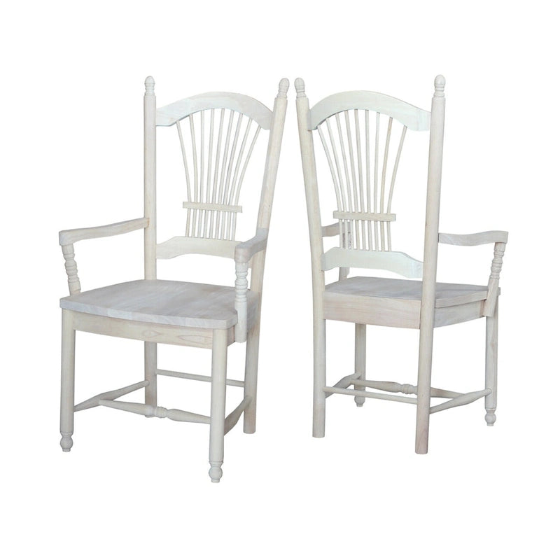 Sheafback Chair with Arms