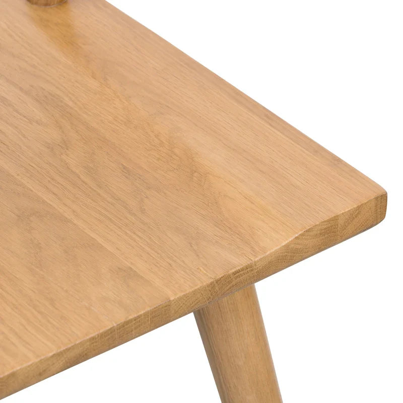 Chaise de salle à manger Poly & Bark Enzo - Bois de chêne massif