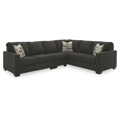 Signature Design by Ashley Lucina 3-Piece Sectional - 119W x 94D x 38H