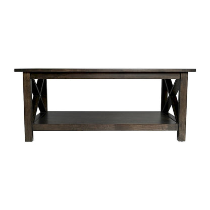 Solid Wood Traditional Farmhouse Coffee Table
