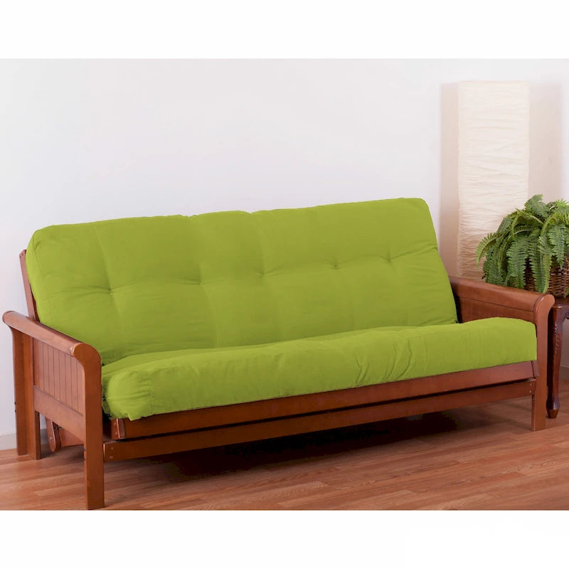 7-inch Thick Twill Futon Mattress (Twin, Full, or Queen)