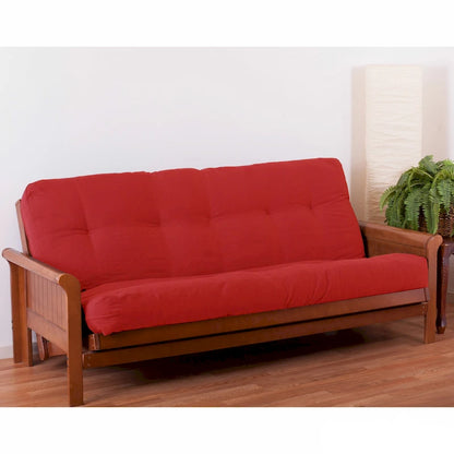 7-inch Thick Twill Futon Mattress (Twin, Full, or Queen)
