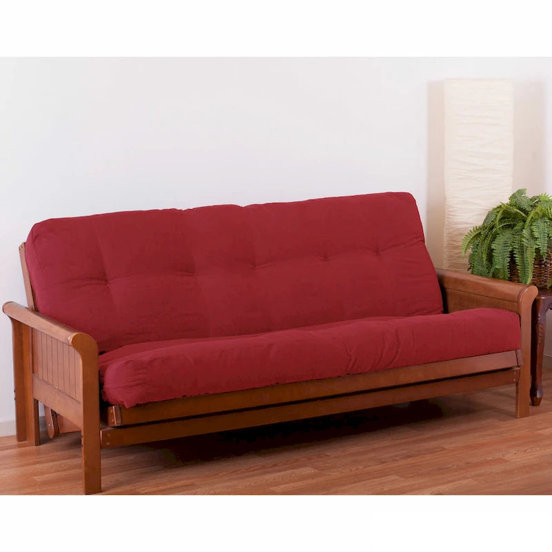 7-inch Thick Twill Futon Mattress (Twin, Full, or Queen)