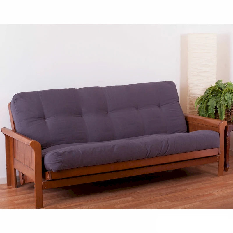 7-inch Thick Twill Futon Mattress (Twin, Full, or Queen)