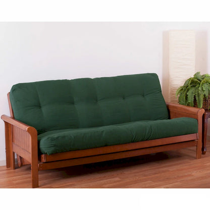 7-inch Thick Twill Futon Mattress (Twin, Full, or Queen)