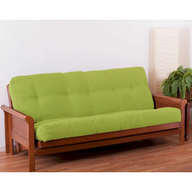 7-inch Thick Twill Futon Mattress (Twin, Full, or Queen)