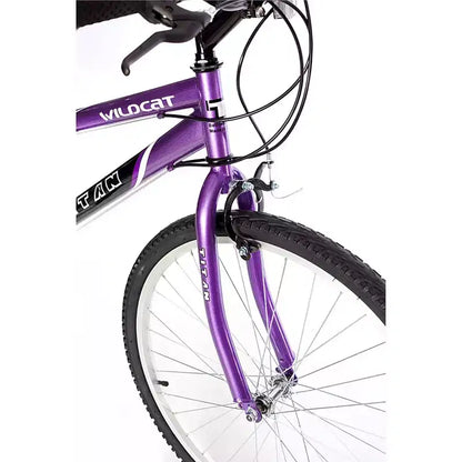 VTT Titan Bikes Wildcat 12 vitesses pour femme, violet/noir