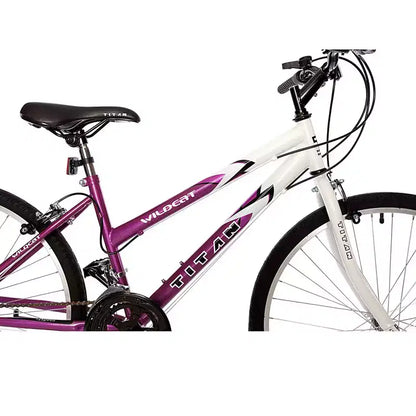 VTT Titan Bikes Wildcat 12 vitesses pour femme, violet