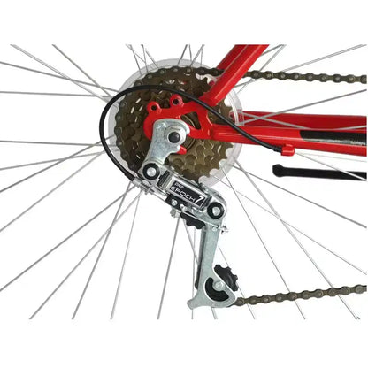 Vélo Tout Terrain Homme Titan Bikes Pioneer 18 Vitesses, Rouge