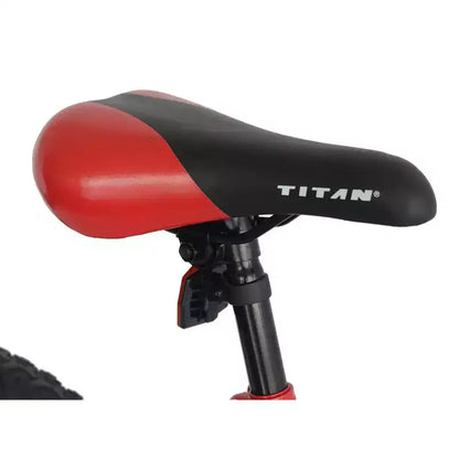 Vélo Tout Terrain Homme Titan Bikes Pioneer 18 Vitesses, Rouge