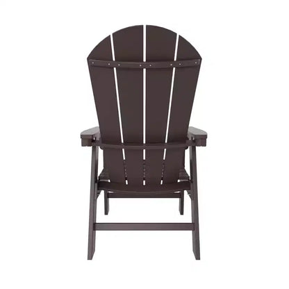 Ensemble table de salle à manger ronde et fauteuils à dossier incurvé WestinTrends 5 pièces pour patio extérieur