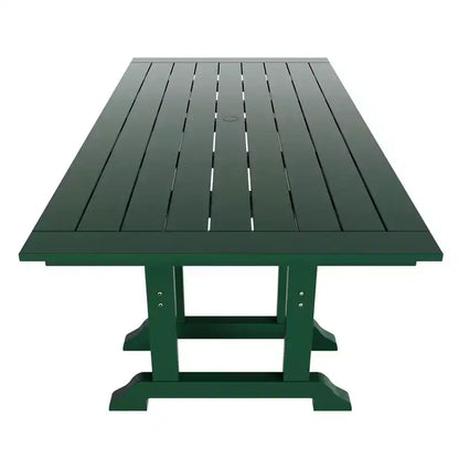 WestinTrends 6 Piece Outdoor Patio Dining Set Outdoor Table and Bench Armchair Set