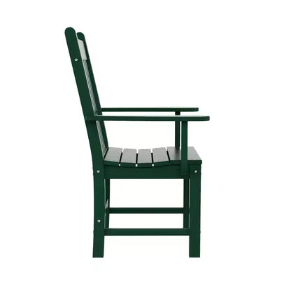 WestinTrends 6 Piece Outdoor Patio Dining Set Outdoor Table and Bench Armchair Set