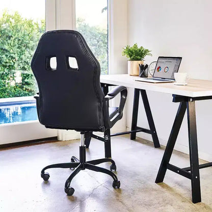 FDW Office Chair PC Gaming Chair Cheap Desk Chair PU Leather Executive Computer Chair Lumbar Support for Women, Men