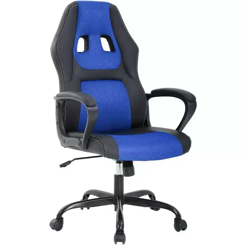 FDW Office Chair PC Gaming Chair Cheap Desk Chair PU Leather Executive Computer Chair Lumbar Support for Women, Men