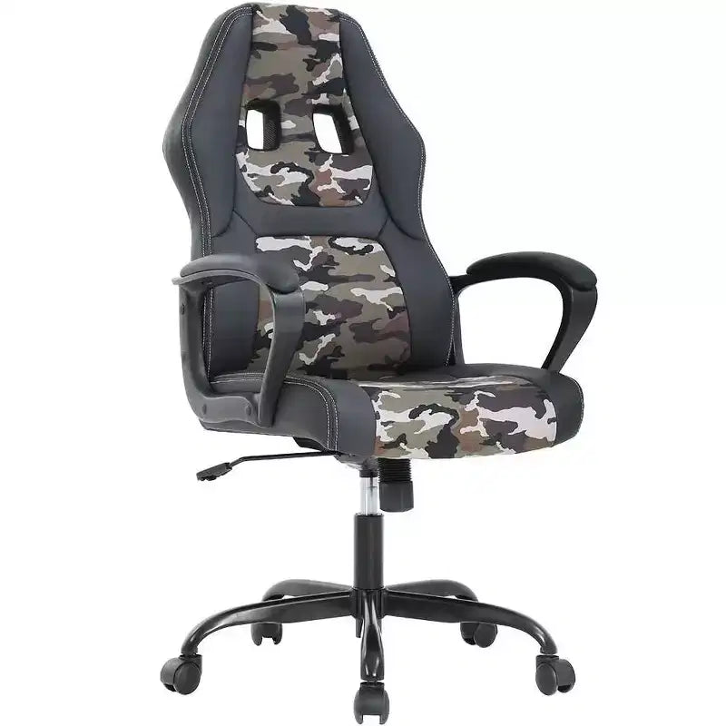 FDW Office Chair PC Gaming Chair Cheap Desk Chair PU Leather Executive Computer Chair Lumbar Support for Women, Men