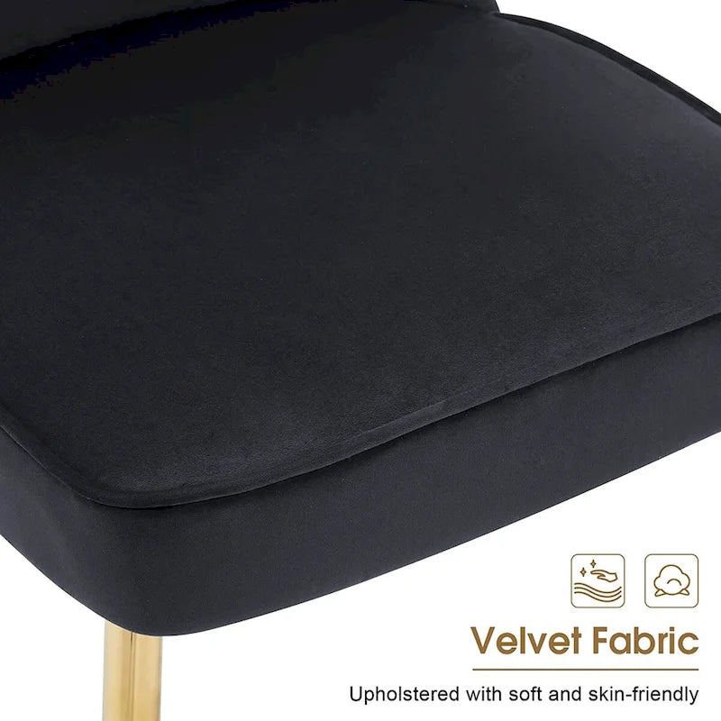 Ivinta Tufted Button Back Room Chair Set of 2