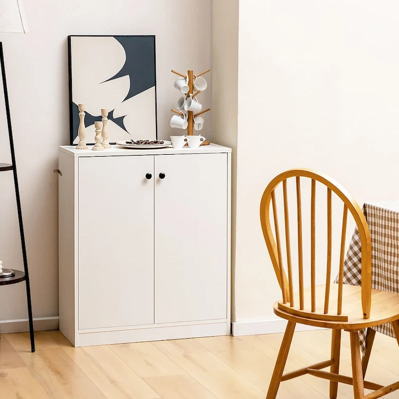 Costway 2-Door Storage Cabinet Buffet Cabinet with 3 Shelves - See Details