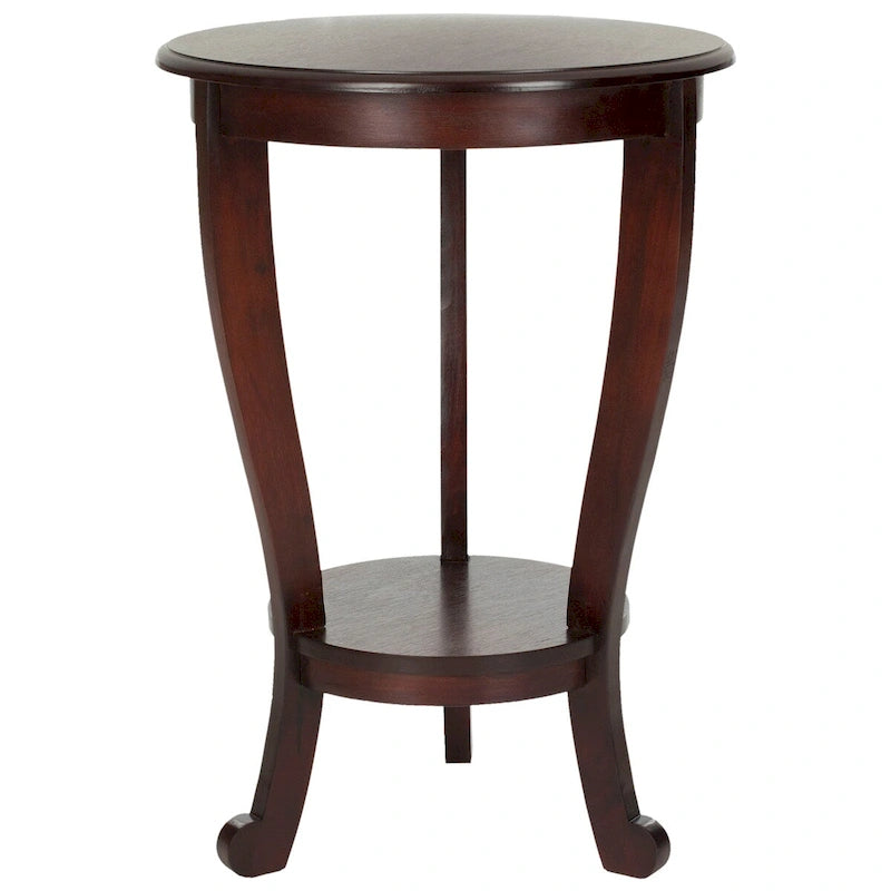 SAFAVIEH Carlotta Grey Pedestal Side Table - 18.1 x 18.1 x 26 - 18Wx18Dx26H