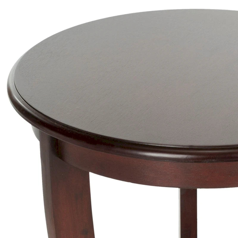 SAFAVIEH Carlotta Grey Pedestal Side Table - 18.1 x 18.1 x 26 - 18Wx18Dx26H