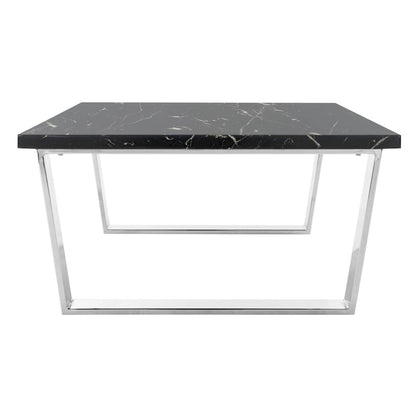 SAFAVIEH Bea Black/ Brass Square Coffee Table - 31.5 x 31.5 x 15.8 - 32Wx32Dx16H